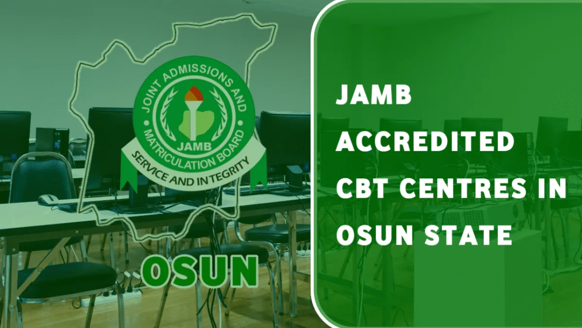 Accredited JAMB CBT Centres in Osun State