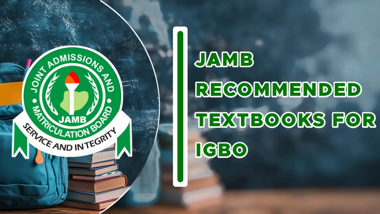 JAMB Recommended Textbooks For Igbo