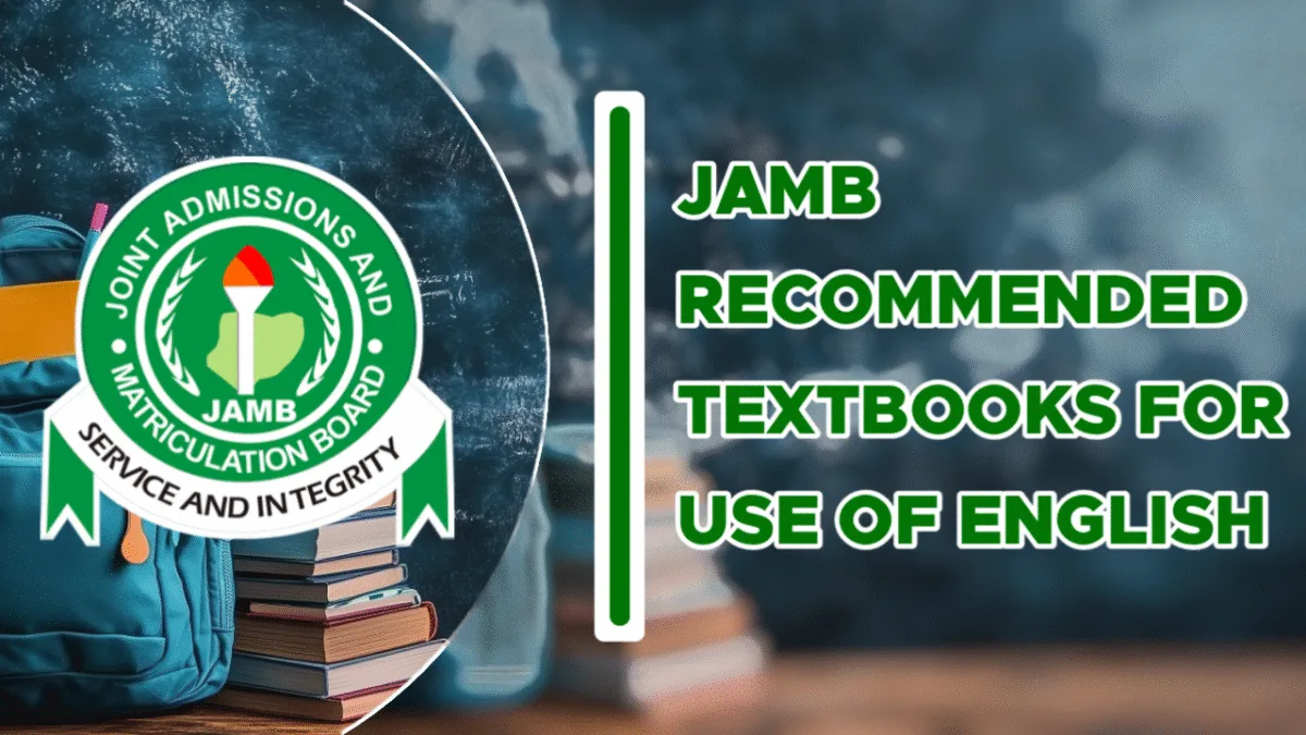 JAMB Recommended Textbooks for English Language