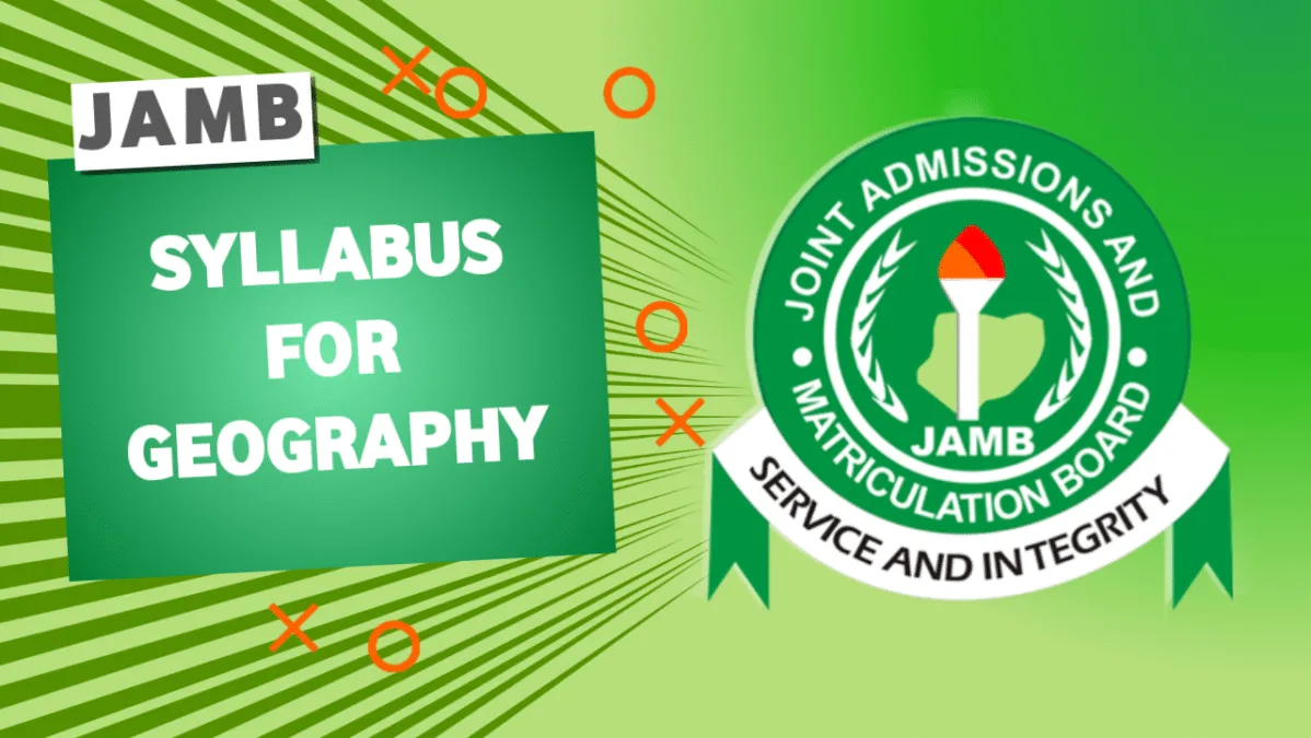JAMB Syllabus for Geography