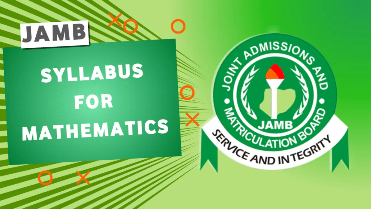 JAMB Syllabus for Mathematics
