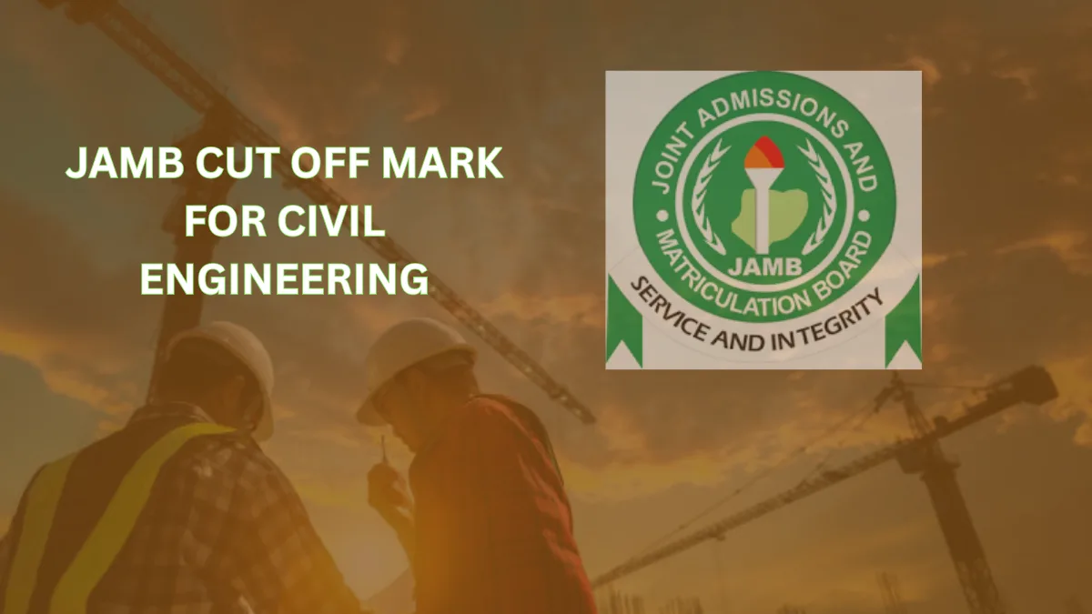 JAMB Cut Off Mark for Civil Engineering